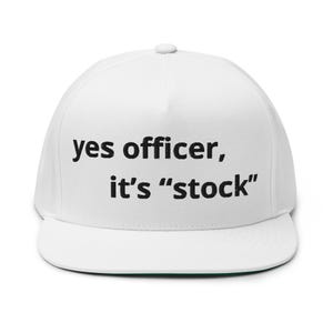 Rolig keps Snapback - Stock Automotive Humor - JDM Turbo Flow Sate Motivation