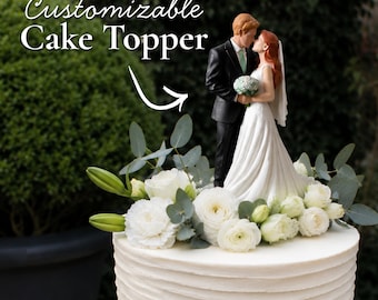 Custom Personalized Wedding Cake Topper
