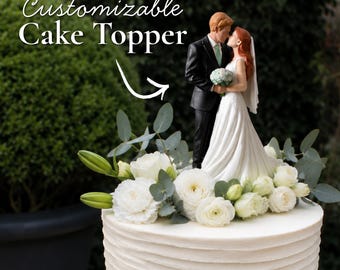 Gepersonaliseerde bruidstaarttopper