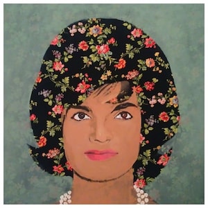 Jacqueline Kennedy Onassis Bouquet 35X35