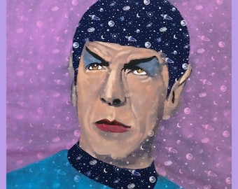Spock in Space 35X35