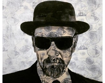 Bryan Cranston Walter White 35X35