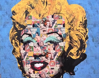 Marilyn Monroe su Fumetto femminile 38X38