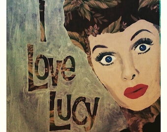 I Love Lucy 31x31 Lucille Ball