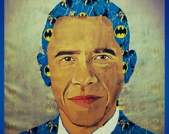 Barack Obama Barack Obatman 35X34