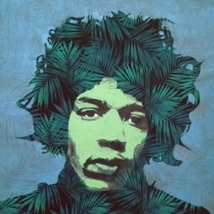 Jungle Jimi Hendrix 38X38