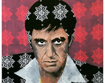 Al Pacino Caracortada 35X35