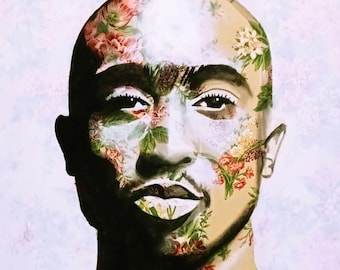 Tupac Shakur Garden Medley 40X40