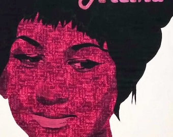 Aretha Franklin over liefde 38X41