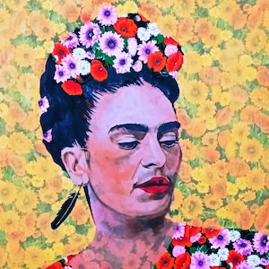Frida Flowers 38X38