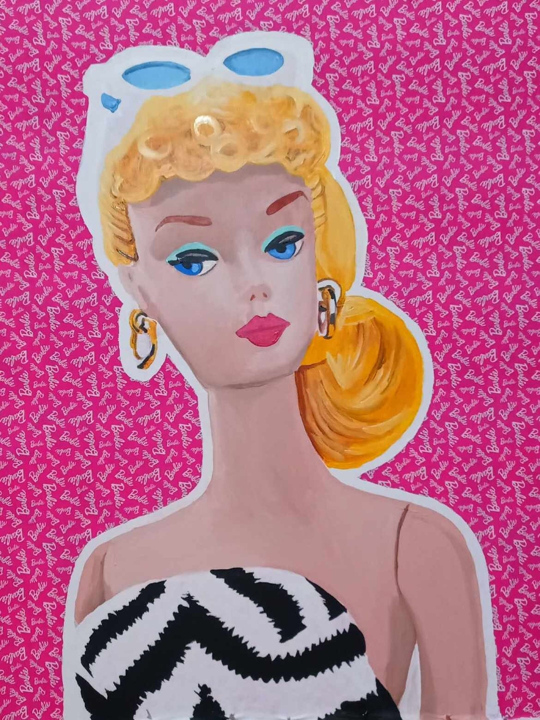 ORIGINAL 1959 BARBIE 37X46 - Etsy