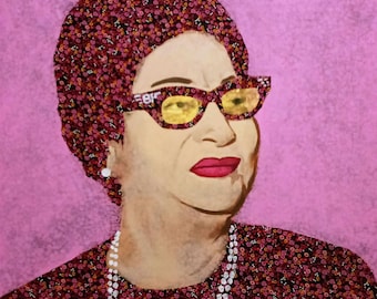 Umm Kulthum La voz de Egipto 40X40