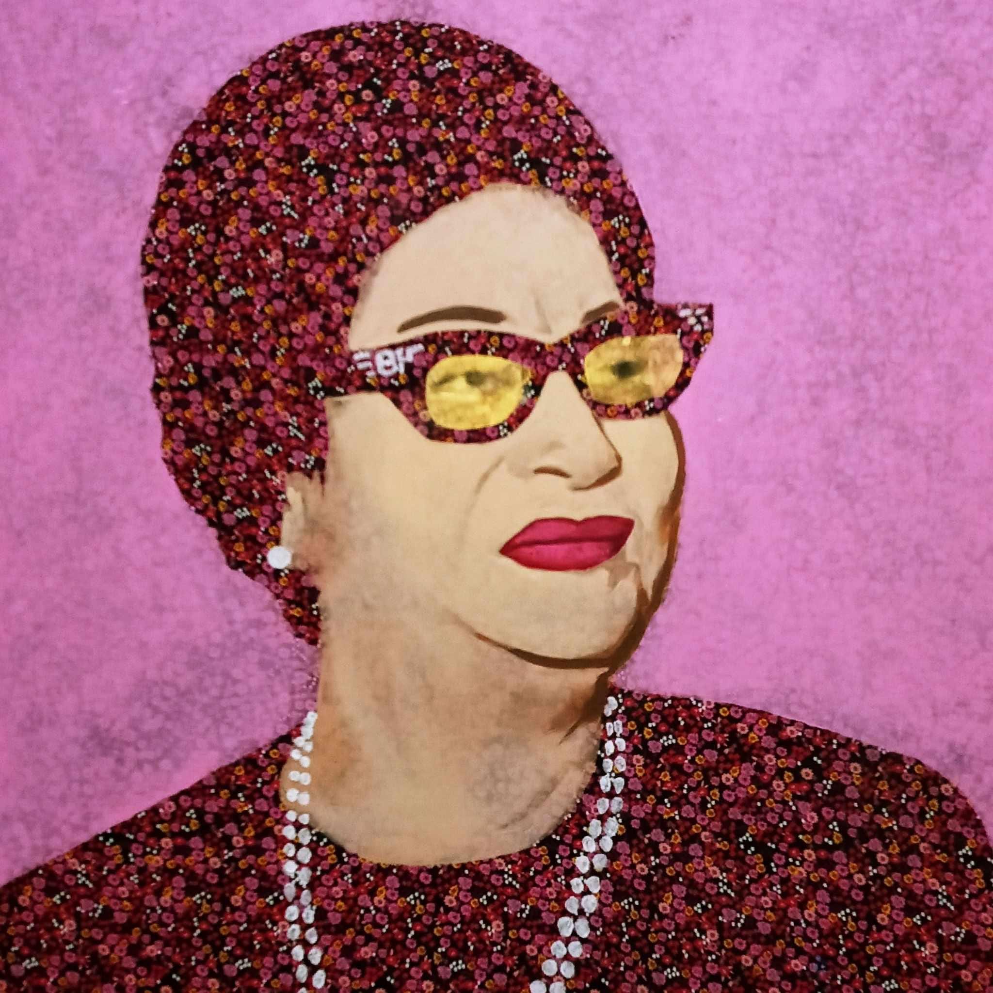 Umm Kulthum the Voice of Egypt 40X40 - Etsy