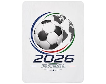 2026 Futbol Soccer World polyester fleece sherpadeken
