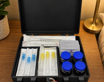 TRTLock: afsluitbare opbergdoos van 10 ml TRT-flacon (inclusief slot)
