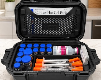YetiPep: 3ml Peptide Vial Storage Insert (YETI GOBOX1 NOT INCLUDED)