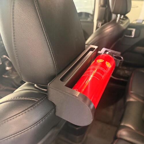Estintore da poggiatesta per Jeep Wrangler JL con supporto per telefono