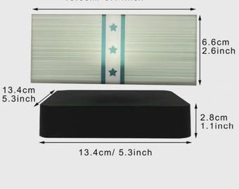 Magnetische zwevende geldlamp Drijvend Gloeiend Cash Gamer Desk Setup Cyberpunk Decor Cadeau