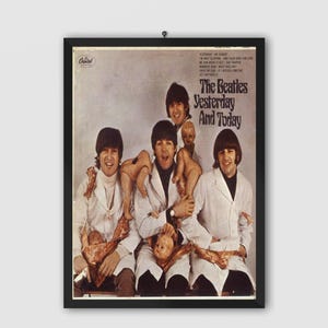 Beatles yesterday and today butcher cover - Etsy 日本