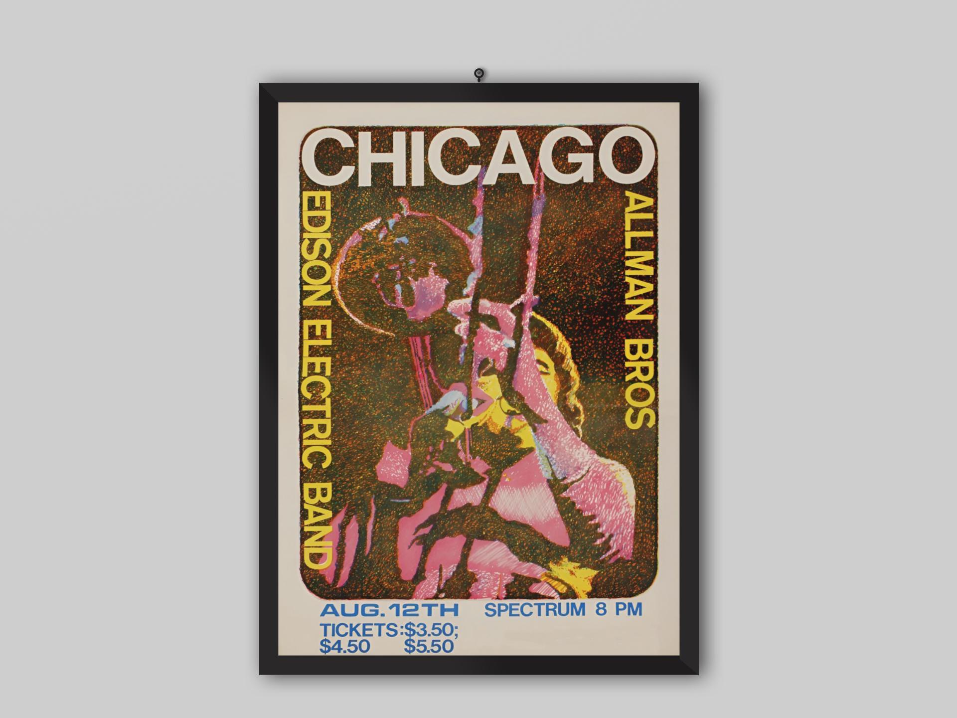 Allman brothers concert posters - Etsy 日本