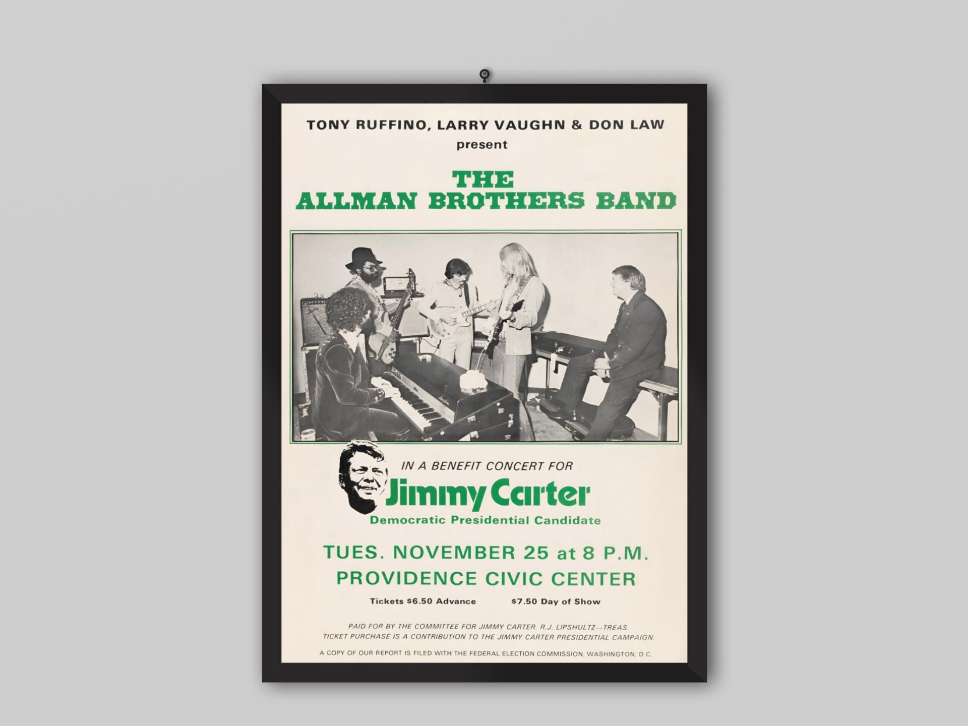 ポスター　ヴィンテージ　The Allman Brothers Band ポスター ヴィンテージ The Allman Brothers Band 【公式通販】