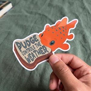 Pudge Controls the Weather Sticker