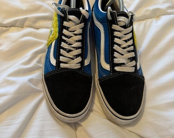 Größe 9 - SpongeBob Schwammkopf x Vans Old Skool Smile Aufnäher