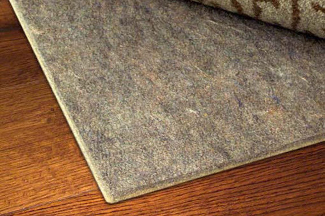 Superior Natural Felt Rug Pad 1/4 Thick for Hard Floors Etsy