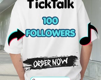 Servizio per aumentare i follower su TikTok / Promozione della crescita sui social media (Servizio digitale)
