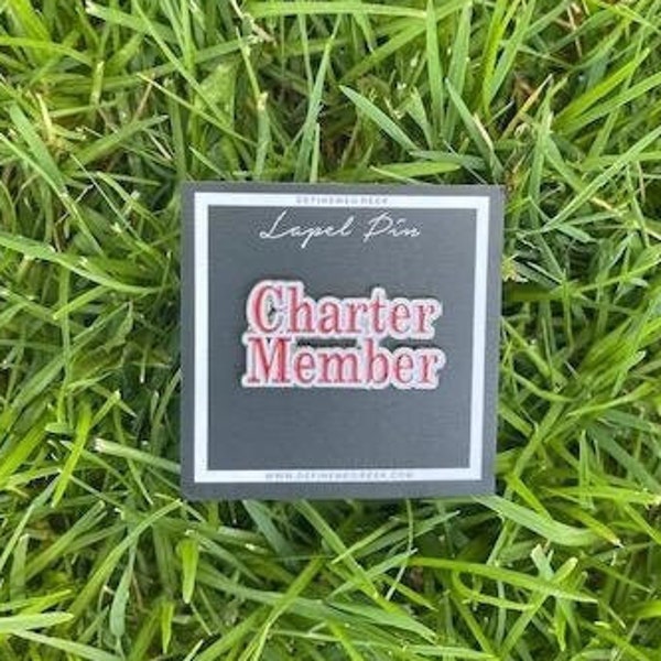 Charter Member Lapel Pin | Delta Sigma Theta DST