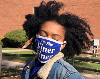 Oh She Finer Finer Reusable Mask | Face Covering