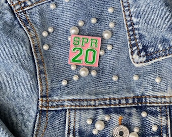 Spring 20 - Lapel Pin | Pink and Geek