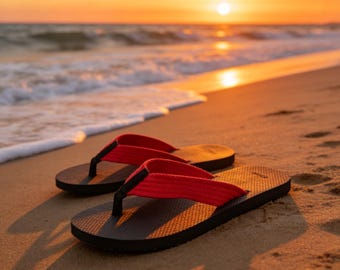 Chanclas unisex antideslizantes - Sandalias de verano con tiras suaves, cómodas sandalias informales para interiores, exteriores y vacaciones en la playa.