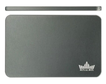 Royal Box S-Line Turbo Edition Ultradunne luxe snuifdoos met meerdere sleuven en 5 wegwerprietjes
