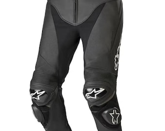Alpinestars Missile Ignition V2 Racing Pants – Cowhide MotoGP Biker Gear Black