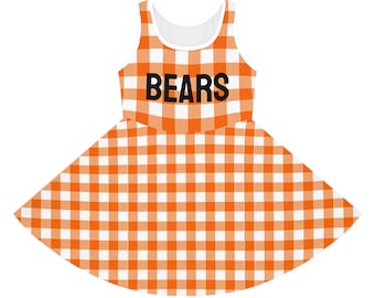 Girls Bears Sleeveless Sundress - Mercer University