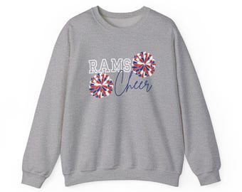 Custom Cheer Crewneck Sweatshirt