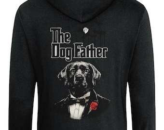 The Dog Father | Pet Lover Gift | Give Us Space Sweatshirt | Dog Dad Hoodie | Labrador