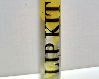 Lava Gloss - Lava Lamp Lip Gloss - Banana's Foster Scented Yellow Lip Gloss