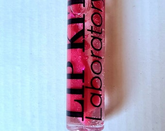 Lava Gloss - Lava Lamp Lip Gloss - Raspberry Scented Pink Lip Gloss