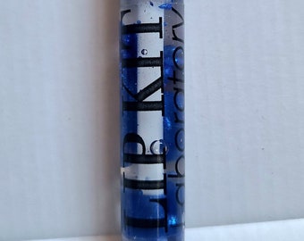 Lava Gloss - Lava Lamp Lip Gloss - Blueberry Cheesecake Scented Blue Lip Gloss