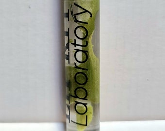 Lava Gloss - Lava Lamp Lip Gloss - Green Tea Scented Green Lip Gloss