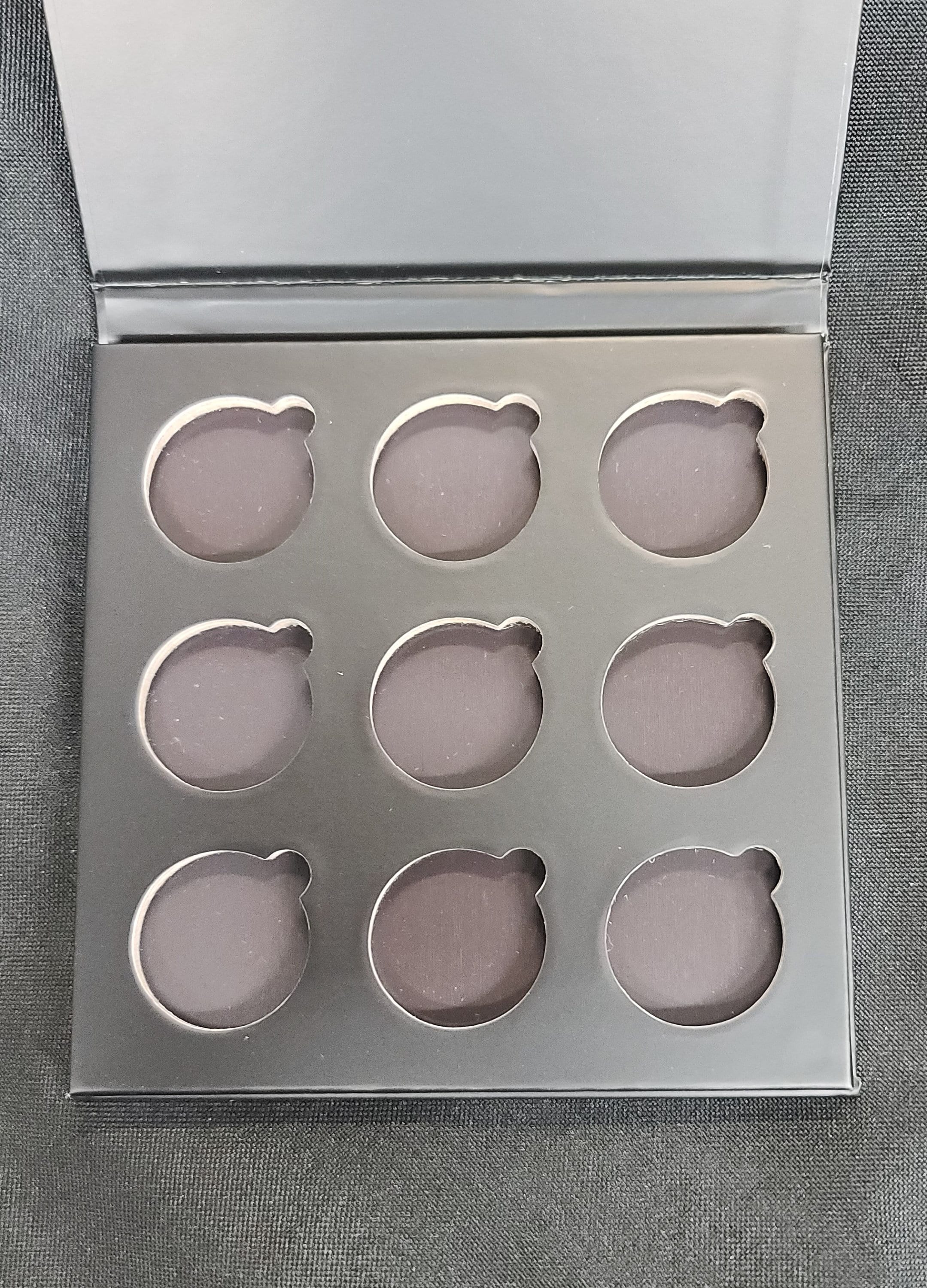 Empty Makeup Palette, ABS Safe 6 Compartment Empty Eyeshadow