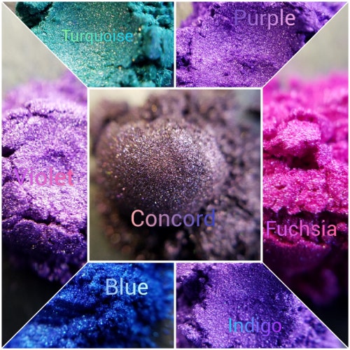 Classic Tones Powder Mica Color for Lip Gloss Sampler 10 G Etsy