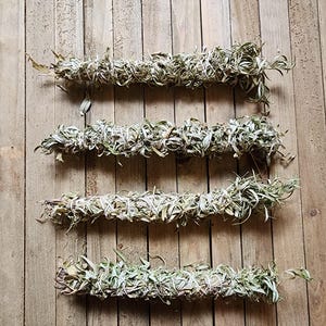 Mugwort Smudge Stick - Home Grown Organic Spiritual Smoke Cleanse