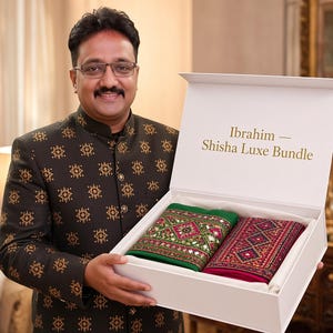 Juego de fundas de cojín con bordado de espejo pakistaní / Camino de mesa Ajrak estilo boho, cojines decorativos bordados a mano imagen 9