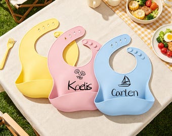 Cute Bear Shaped Silicone Plate, Engraved Name Baby Daily Dining Utensil
