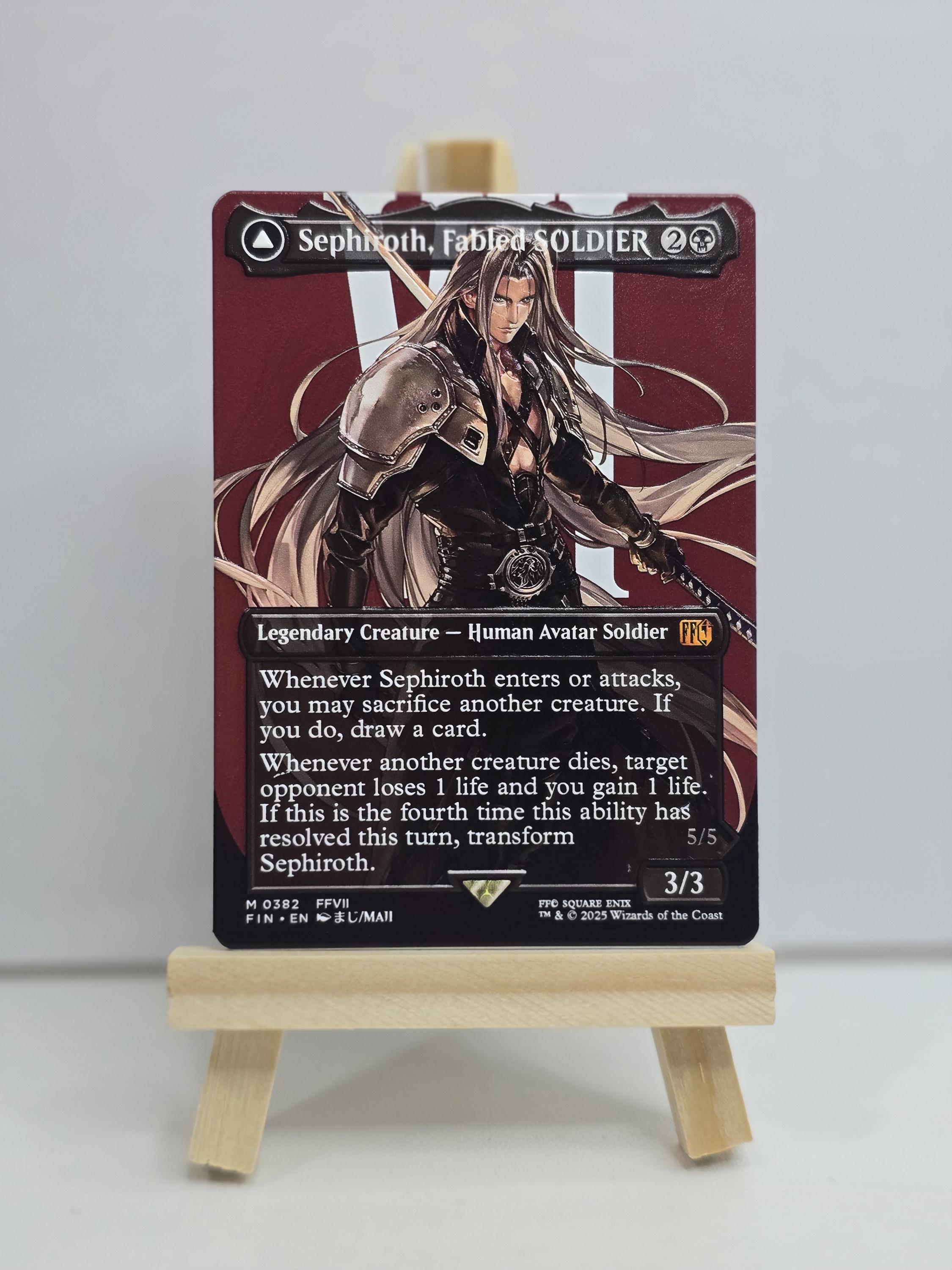 Sephiroth: Fabled Soldier Proxy - Etsy UK