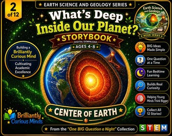 What’s Deep Inside Our Planet? | Earth Layers and Core Storybook for Kids | Earth Science & Geology Ages 4–8
