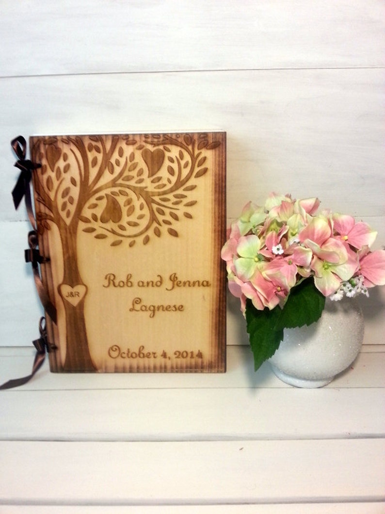 Bride and Groom Personalized Wedding Guest Book Personalized Album Wedding Guest Books